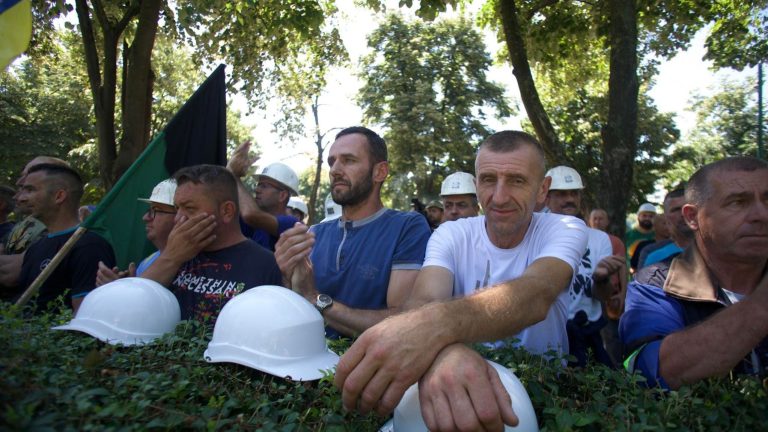 Sa jučerašnjih protesta. N. Šaljić