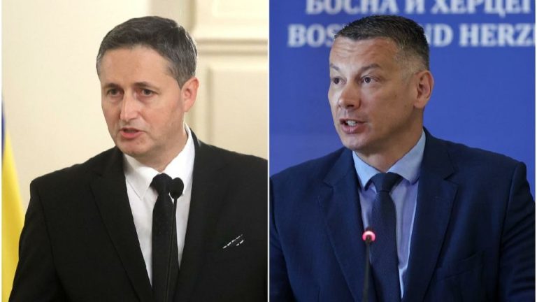 Denis Bećirović i Nenad Nešić. Armin Durgut / PIXSELL