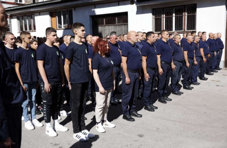 Prijem 70 novih vatrogasaca u Pofesionalnu jedinicu KS. Amer Kajmović