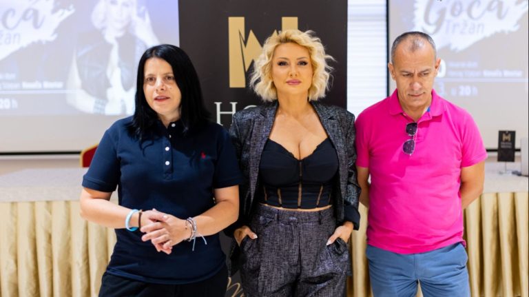 Goca Tržan sa saradnicima. Ivan Marinčić