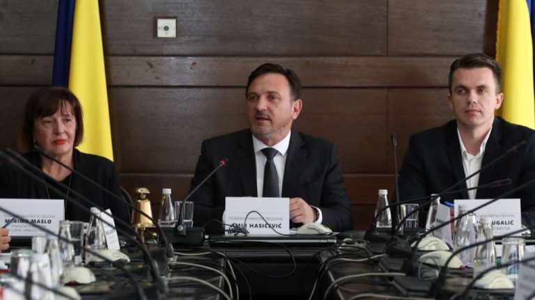 Federalni ministar trgovine Amir Hasičević. Fena