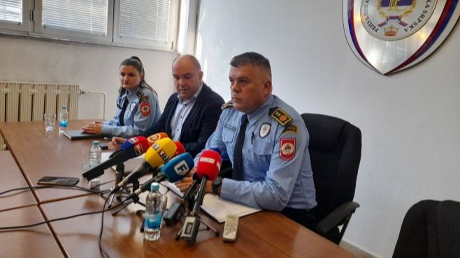 Konferencija za novinare u Doboju. RTRS