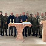 Muftija i vojni imami u posjeti crkvi Drinskih mučenica u Goraždu