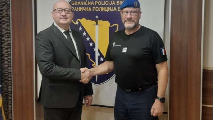 Sastanak u Graničnoj policiji BiH. Fena