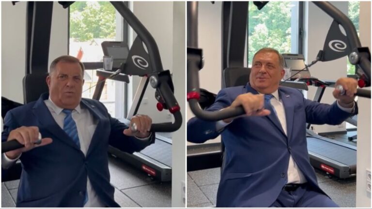 Milorad Dodik. Screenshot