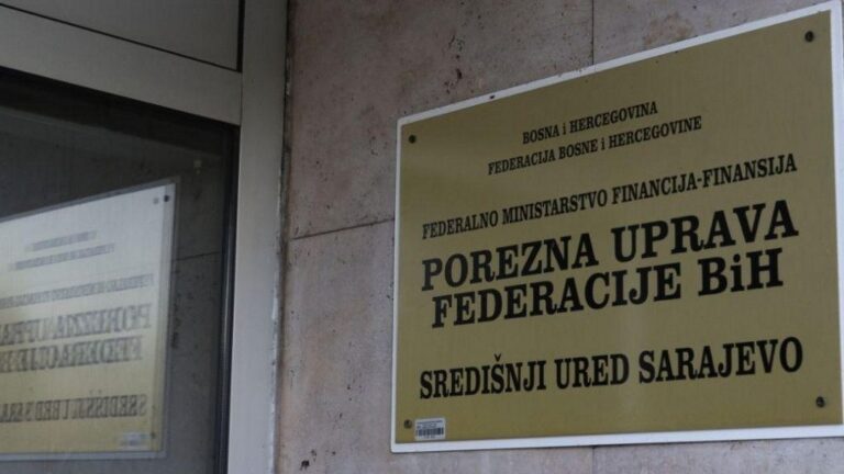 Porezna uprava Federacije BiH. Vlada FBiH
