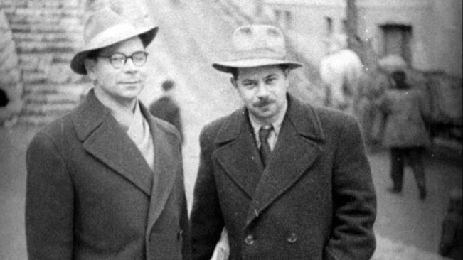 Hamid Dizdar (lijevo) s bratom Makom. Wikipedia.org