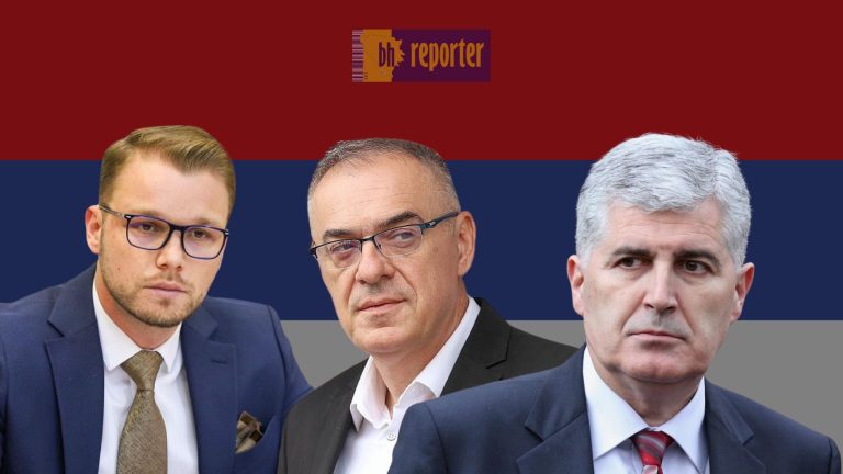 Stanivuković, Miličević i Čović/BH Reporter