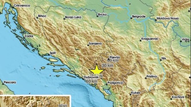 Zemljotres pogodio Crnu Goru. Platforma X