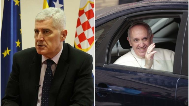Čović govorio o papi. Fena - Avaz