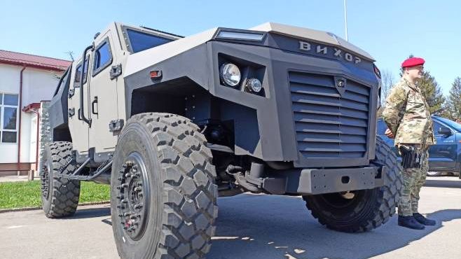 Oklopno vozilo "Vihor". RTRS