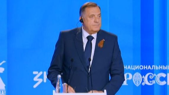 Dodik: Obraćanje u Moskvi. Screenshot