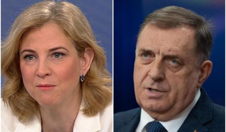 Dodik: Poručio je da Meinl-Reisinger ne zna ništa o BiH. Platforma X / Borislav Zdrinja