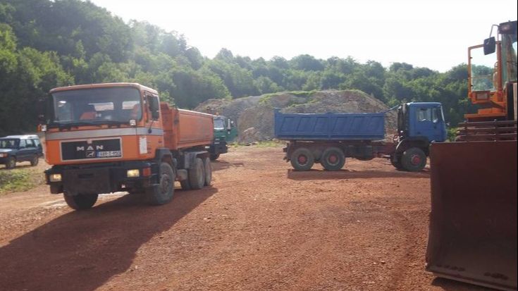 Nesreća u rudniku boksita. Facebook