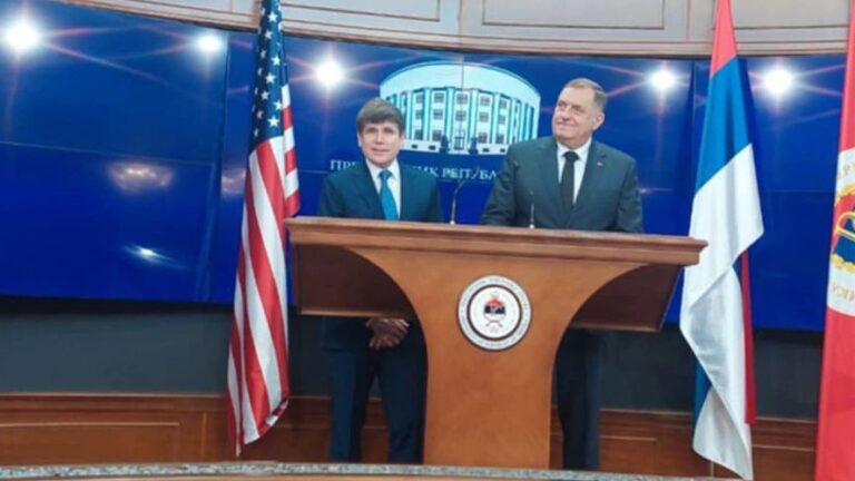 Dodik s Blagojevićem. Avaz