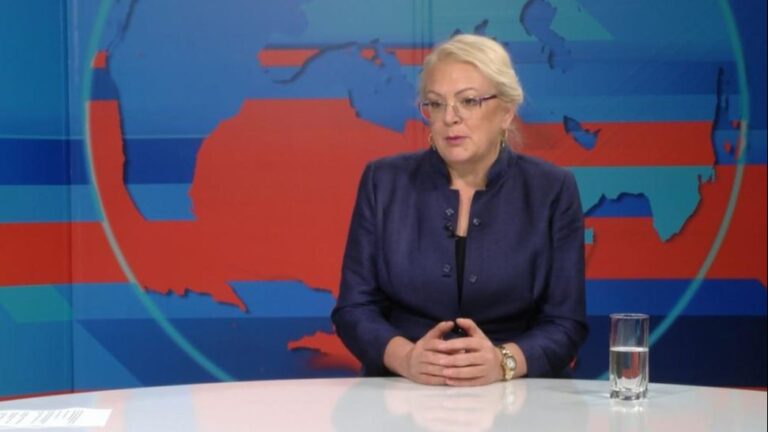 Lidija Bradara, predsjednica Federacije BiH. RTV HB