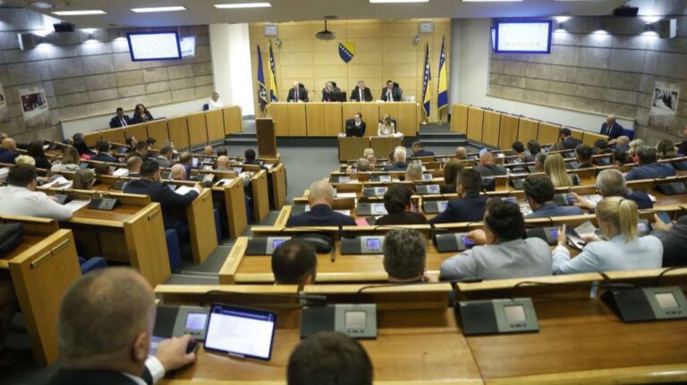 S jedne od prethodnih sjednica Predstavničkog doma Federalnog parlamenta. Fena