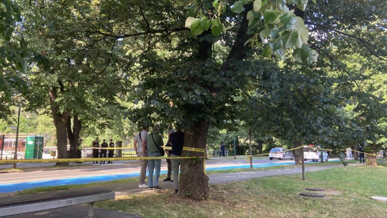 Policija u Vilsonovom šetalištu. Avaz (Fotografija ne odražava stvarni događaj)