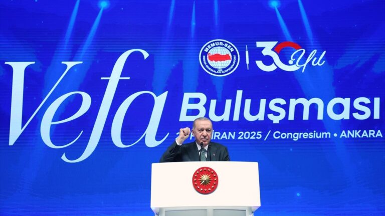 Erdoan tokom govora. Anadolija