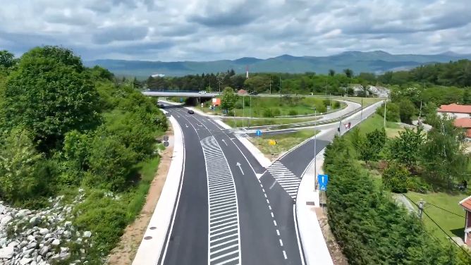 Završena modernizacija magistralnog puta. Screenshot