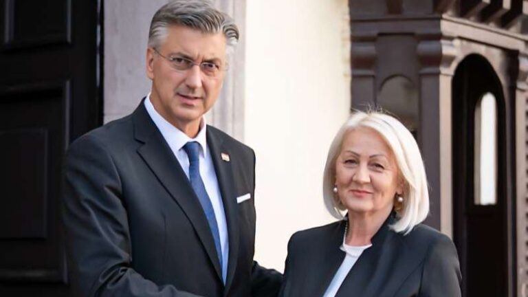 Plenković i Krišto. Vijeće ministara BiH