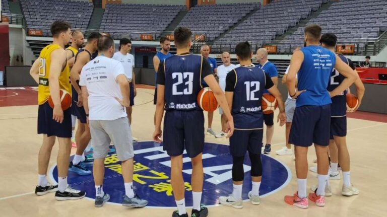 Trening u Kini. KS BIH