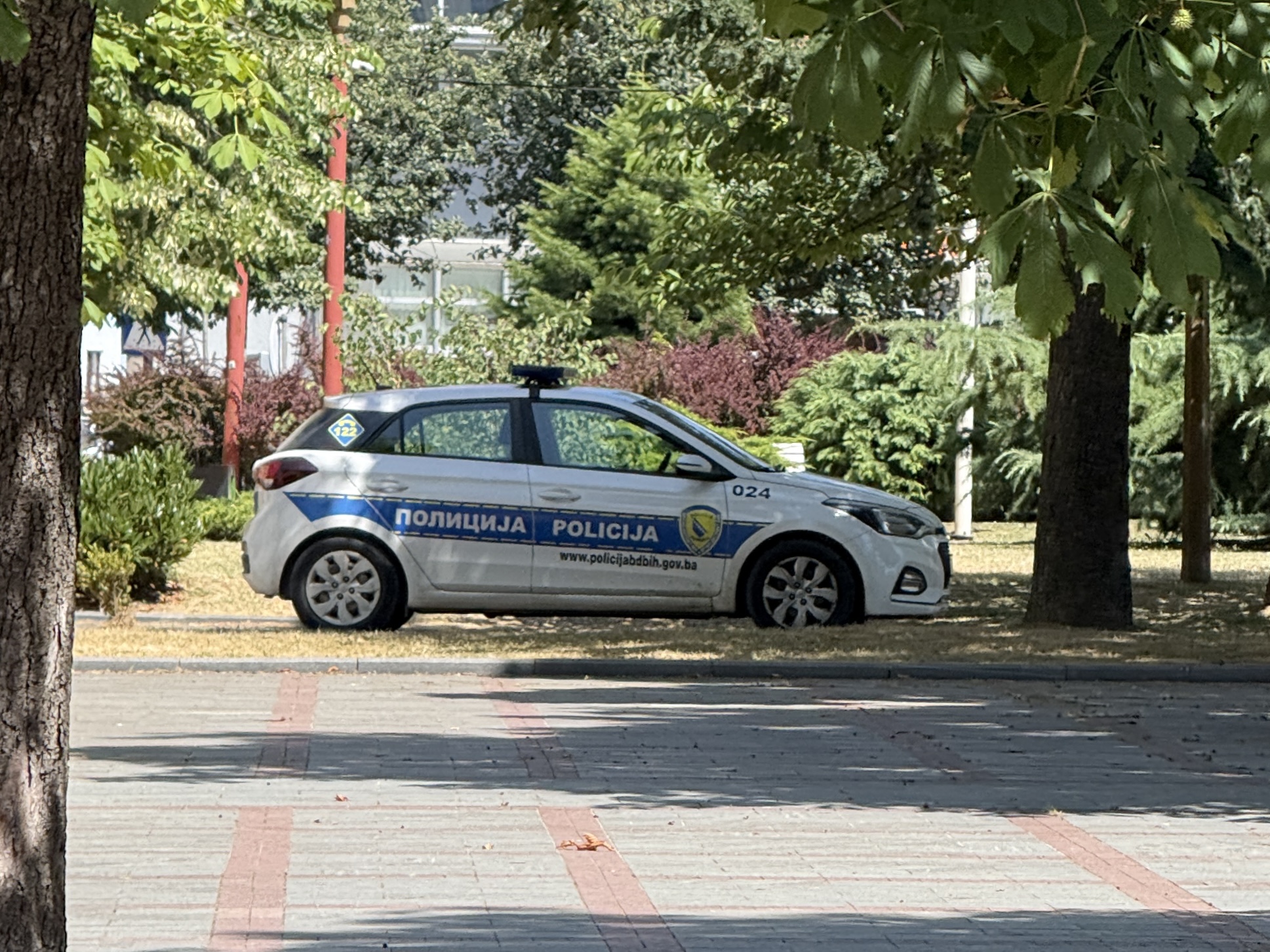 Policija u Brčkom/BH Reporter