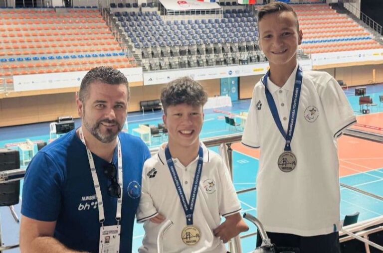 Kapo, Barlov i Zulfić. Paraolimpijski komitet BiH