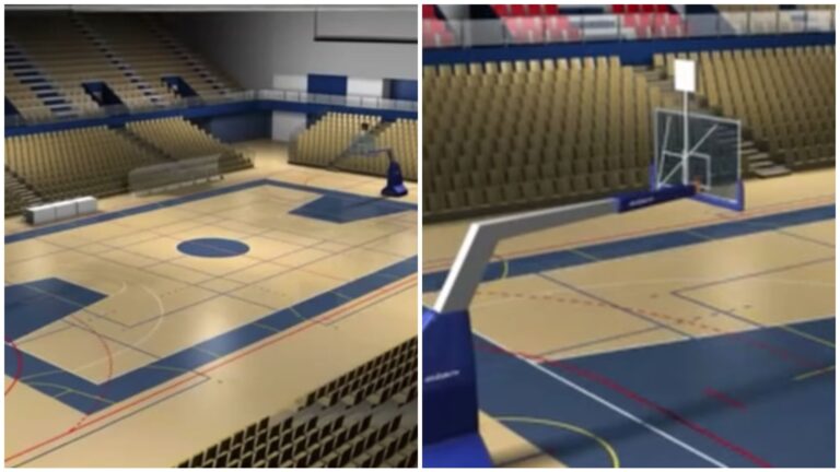 Plan modernizacije dvorane. Instagram