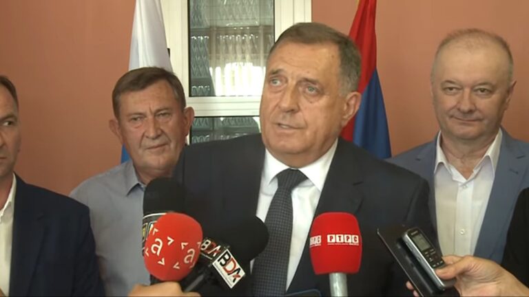 Milorad Dodik. Screenshot / RTRS
