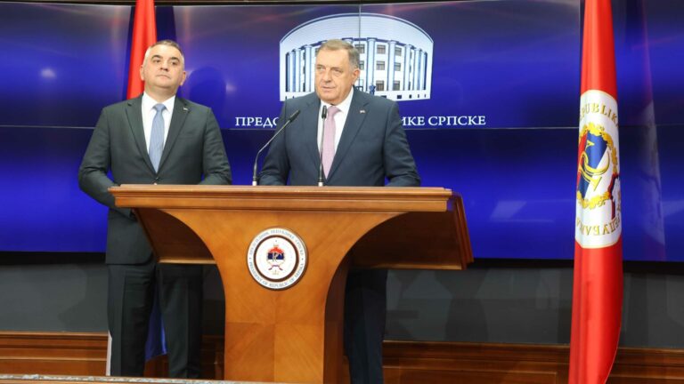 Milorad Dodik i Sava Minić. Srpska info