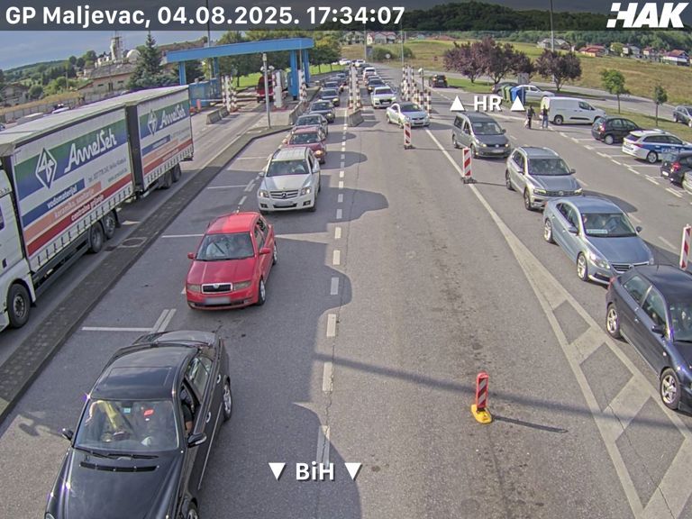 Gužve na graničnim prijelazima. HAK / BIHAMK