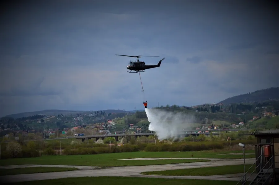 Helikopter OS BiH (Ministarstvo odbrane BiH/ilustracija)