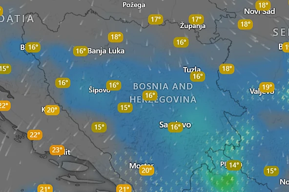 Screenshot: Windy.com