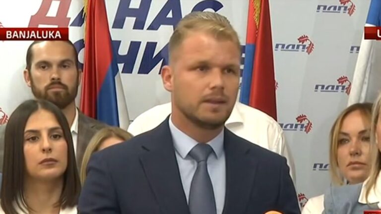 Draško Stanivuković. Screenshot