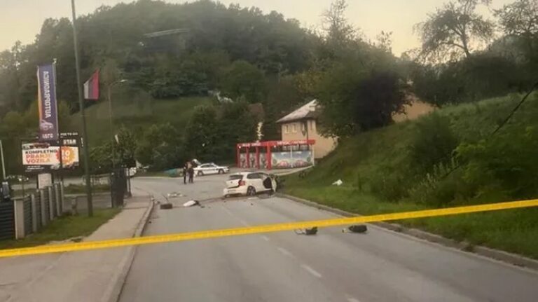 Mjesto nesreće. RTV Istočno Sarajevo