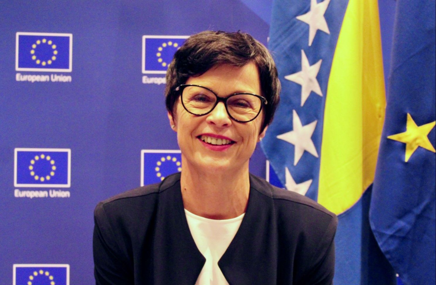 Komesarka Kos u gusti raspored tokom posjete BiH uvrstilla i intevju za naš list. A. Grabovica