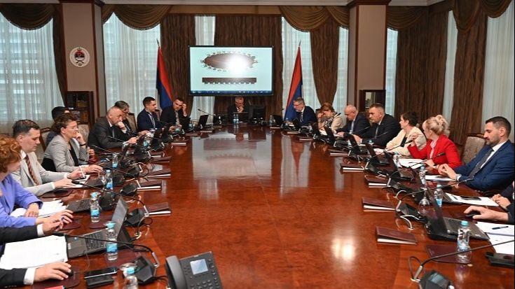 Sjednica Vlade RS. Vlada RS