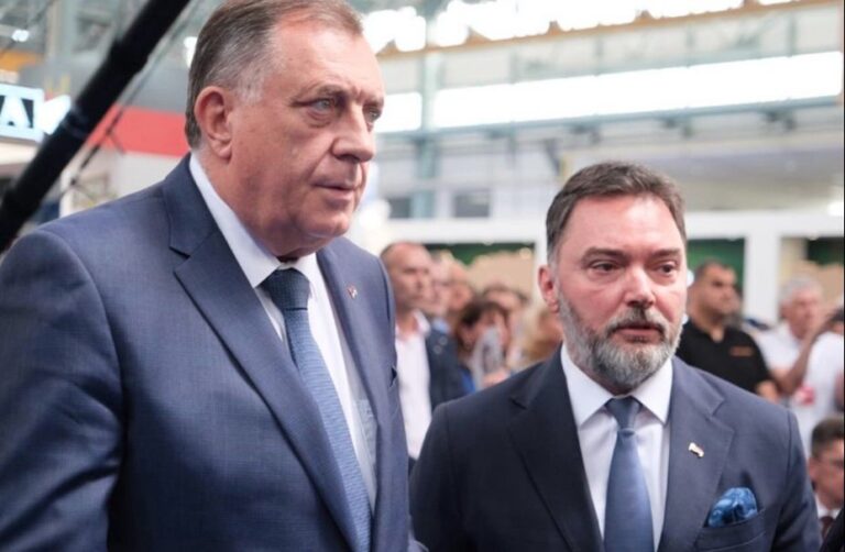 Dodik i Košarac. Instagram