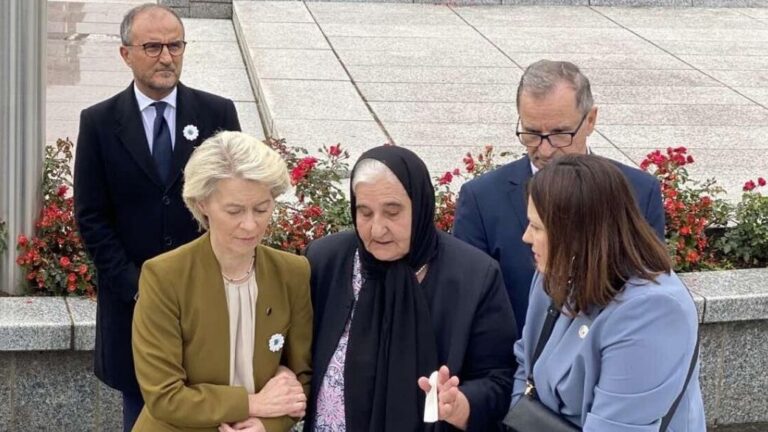 Ursula fon der Lajen stigla u Potočare. Vijesti.ba