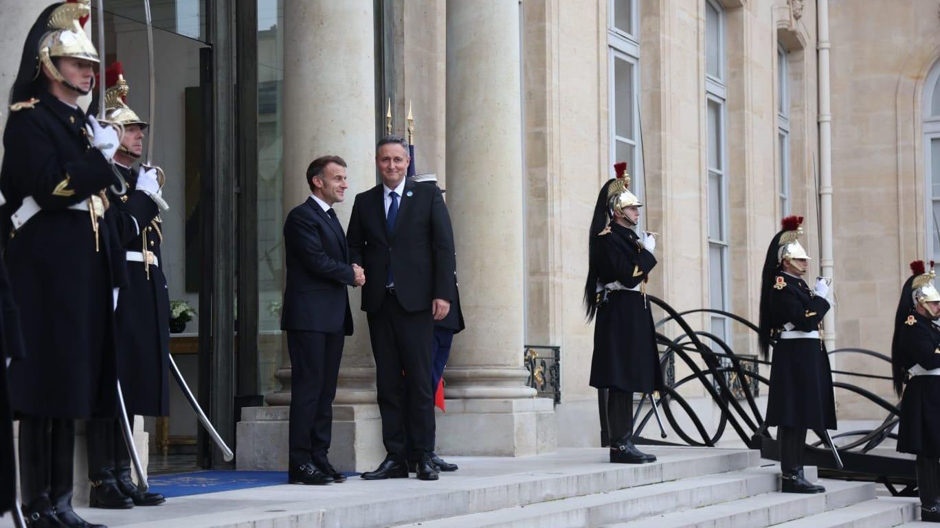 Makron i Bećirović. Predsjedništvo BIH