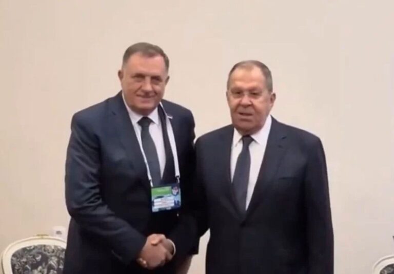 Dodik i Lavrov. Platforma X