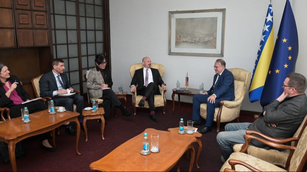 Tokom sastanka. Vlada FBiH
