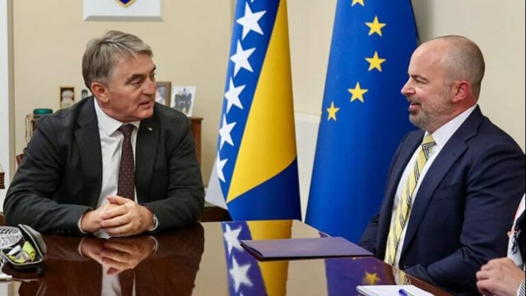 Željko Komšić i John Ginkel. Predsjedništvo BiH