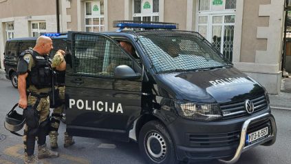 Policija u Mostaru. Fena