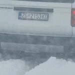 Mećava na planini u BiH: Novinarske ekipe koje su krenule na Paljenik zarobljene u snijegu
