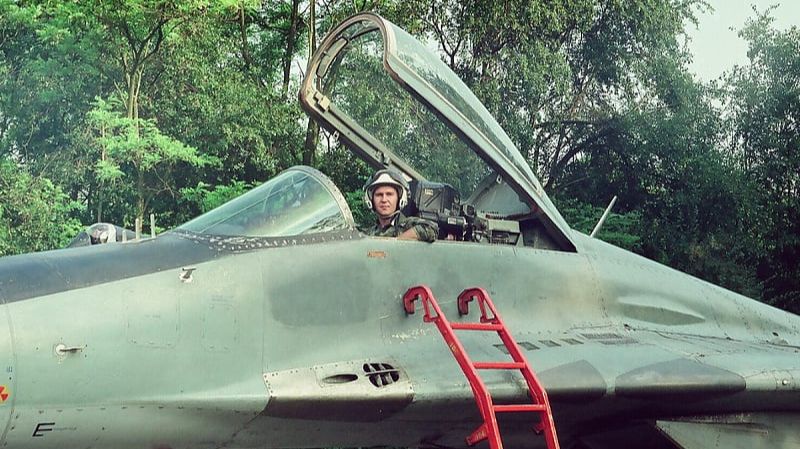 Kapetan Zoran Radosavljević u lovcu MiG-29. Darko Perišić