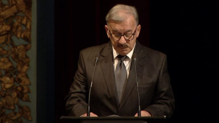 Lazović: Širio je duh mirotvorstva. Screenshot / BHRT