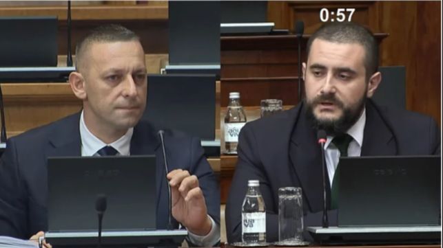 Ahmedin Škrijelj i Usame Zukorlić. Parlament RS