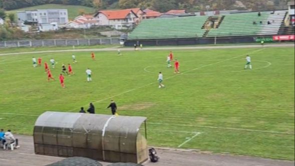 Detalj s meča u Banovićima. Avaz